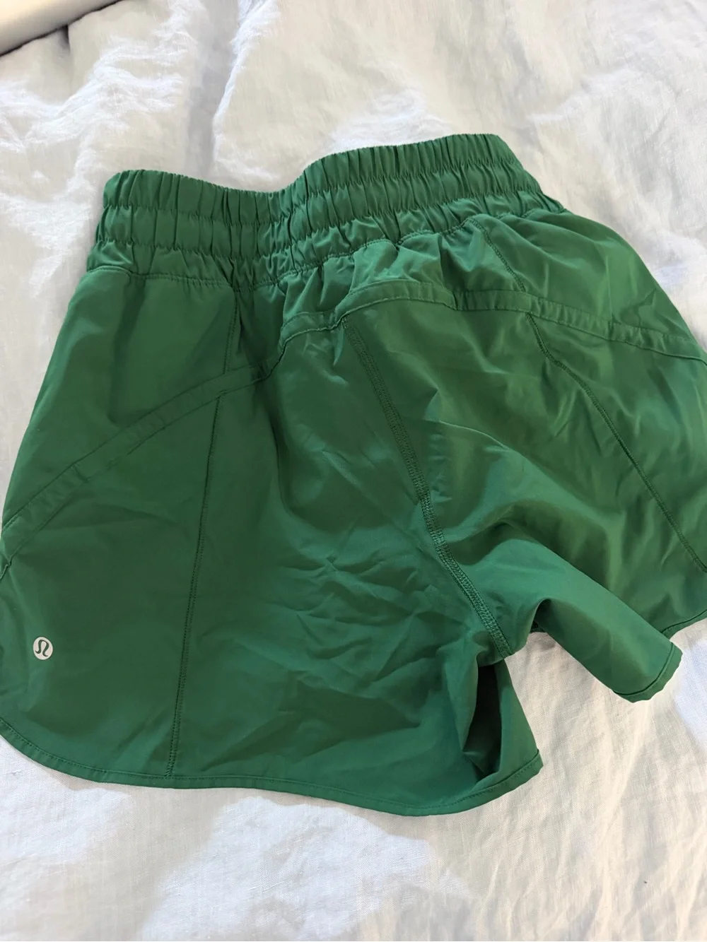 lululemon athletica Women's Emerald Green Athletic Shorts